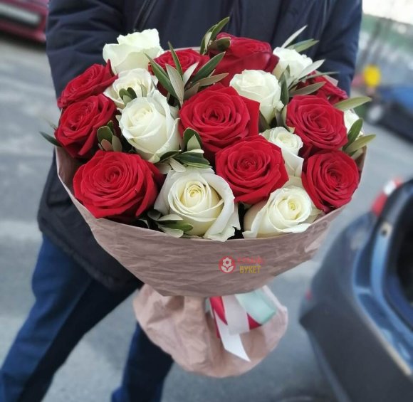 Букет роз  «Марлен» заказать за 5 688 руб. с доставкой