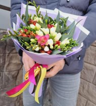 Букет цветов «Весеннее чудо»