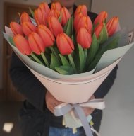 Букет «Первые тюльпаны»